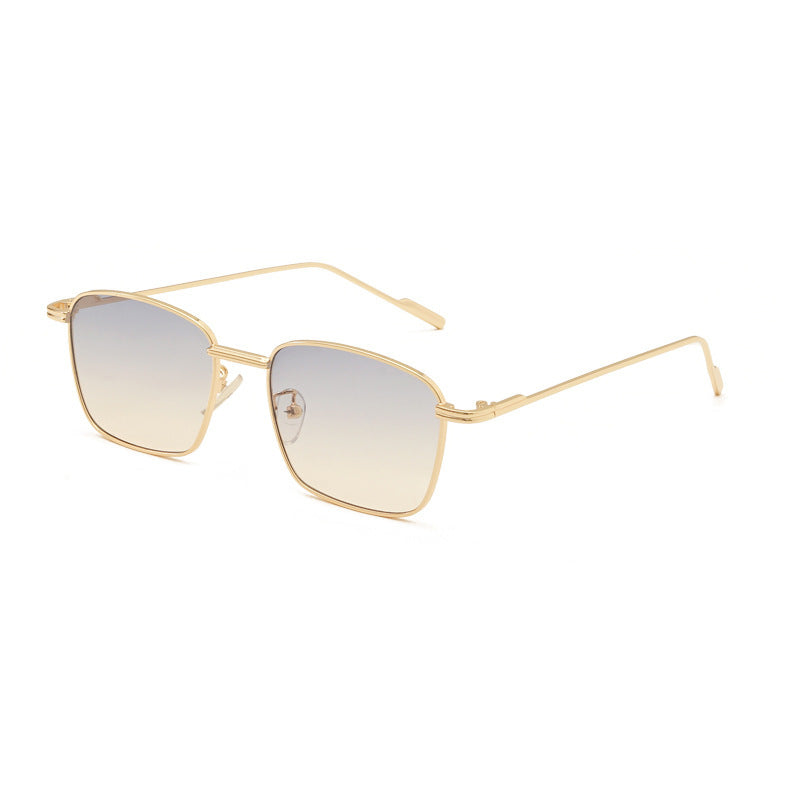 Metal Small Frame Fashionable Versatile Sunglasses