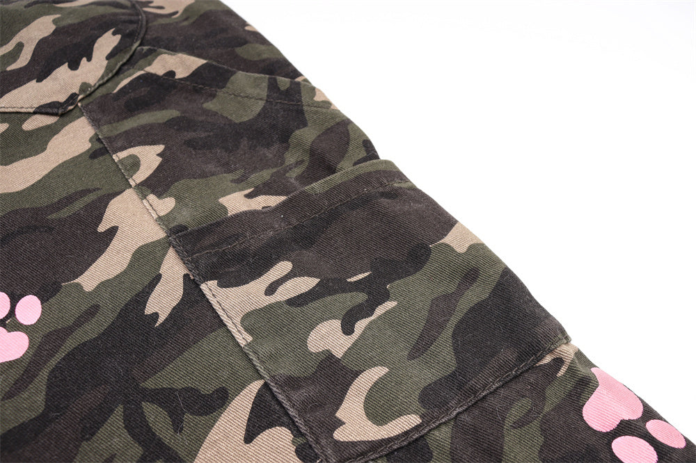 Fashionable Cargo Pants Camouflage Trousers For Men