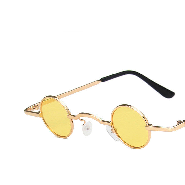 Girls Fashion Retro Round Frame Sunglasses