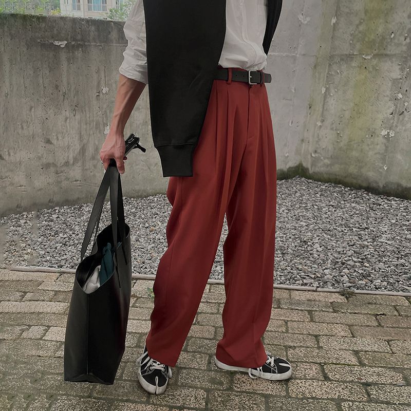 Straight Casual Pants For Men In Spring