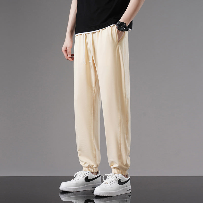 Casual Ankle-length Pants For Young Men