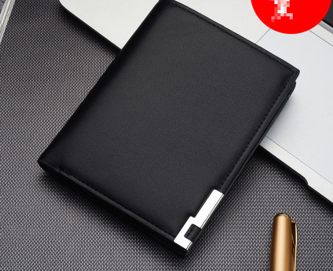 Wholesale men's wallets men's business Money Wallet Business Card Case