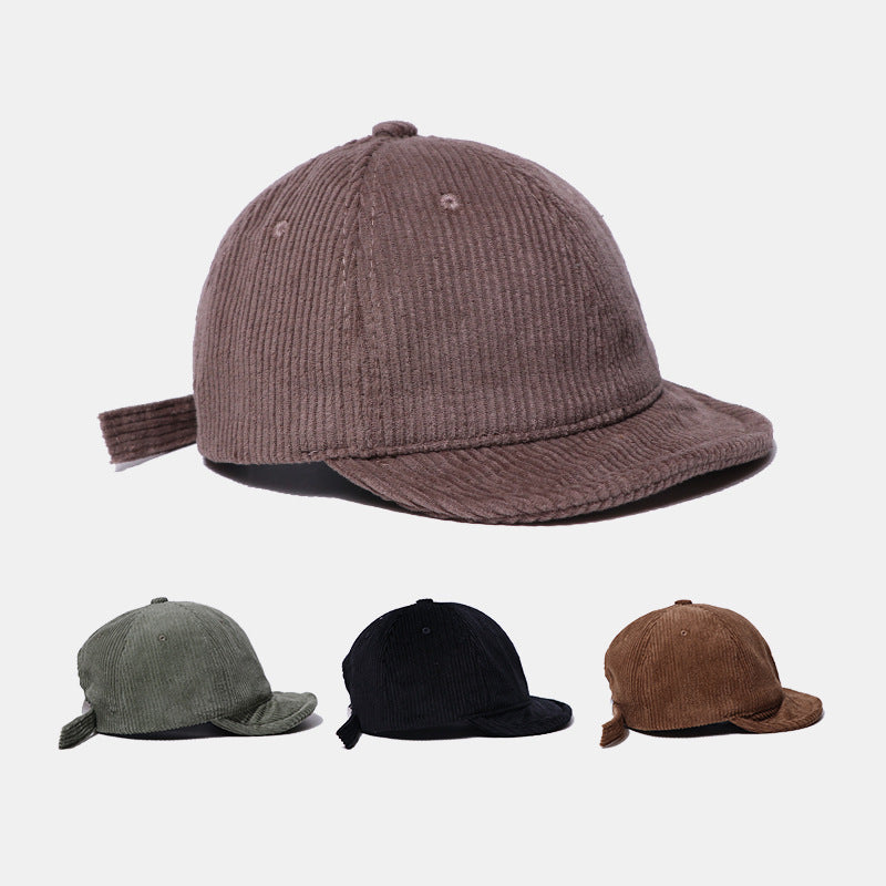 Outdoor Leisure Retro Men's And Women's Short Brim Hat