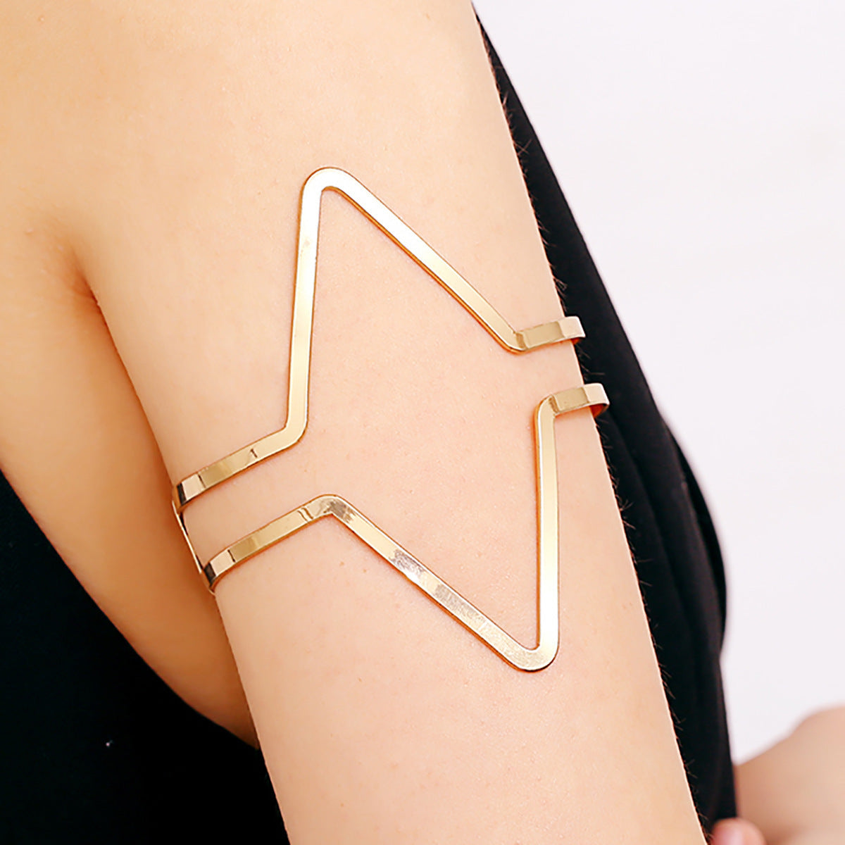 Jewelry Fashion Exaggerated Geometric Triangle Arm Bracelet