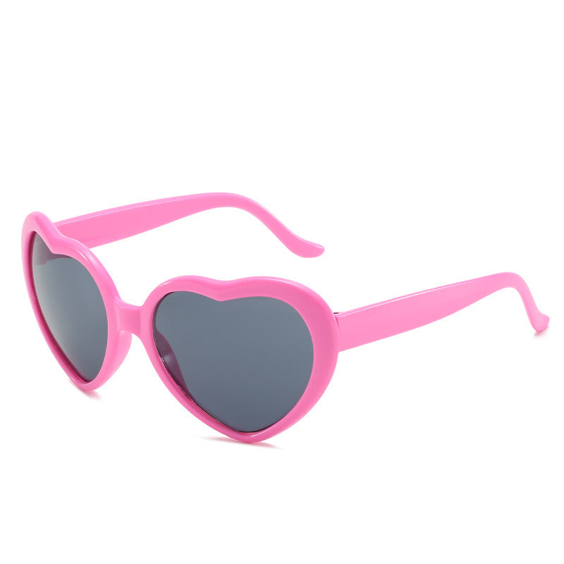 Women's Fashion Trend Heart-shaped Sunglasses