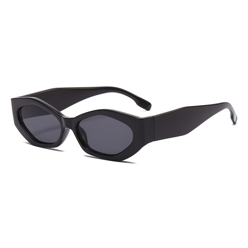 Small Frame Color Fashionable Personality Sunglasses