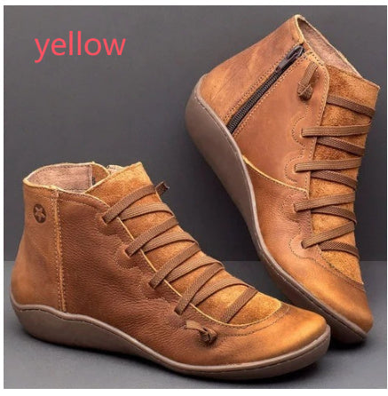 Casual booties women's boots flat boots